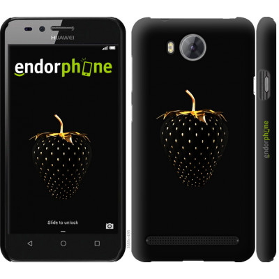 Силіконовий чохол Endorphone на Huawei Y3II/Y3 2 Чорна полуниця (3585u-495-26985)