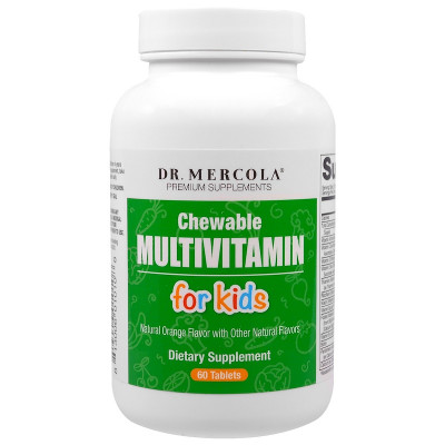 Мультивітаміни для дітей Dr. Mercola Multivitamin for Kids 60 таблеток (15682)