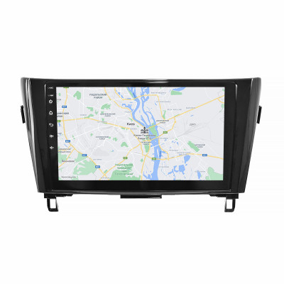 Штатна автомобільна 10" магнітола Lesko для Nissan Qashqai 2014-2018гг. 1/16 Android GPS