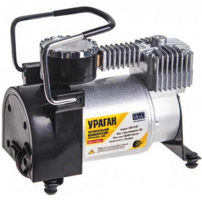 Автомобільний компресор Vitol Ураган 150psi 15Amp 40 л (КА-У12052)