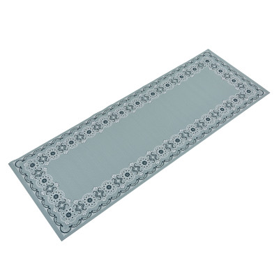 Килимок для йоги та фітнесу PVC двошаровий 4мм SP-Planeta CARPET FI-0184 173смx61см М'ятний (AN0469)