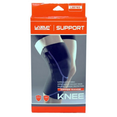 Фіксатор коліна LiveUp Knee Support L/XL Black (LS5783-LXL)