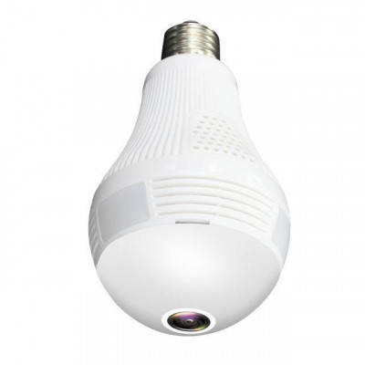 Панорамна IP WiFi камера лампочка UKC H-302L White (3sm_744066978)