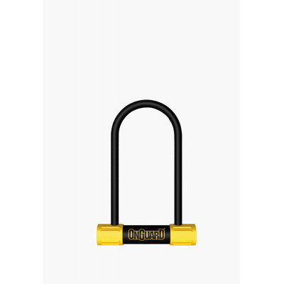 Велозамок Onguard U-lock 8013М BULLDOG Medium 90x175 Чорний з жовтим