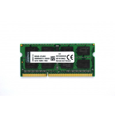 Оперативна пам'ять Kingston SODIMM DDR3-1333 2048MB PC3-10600 (KVR13S9S6/2)