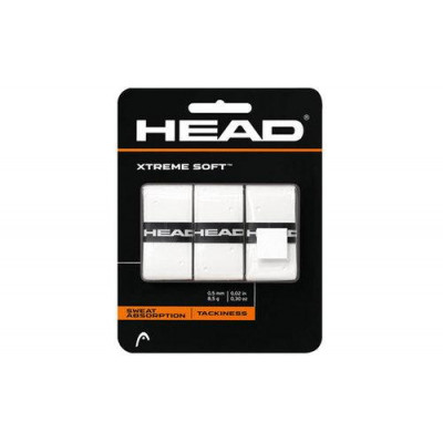 Обмотки HEAD XtremeSoft Overgrips 3 шт White (8317137)