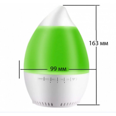 Портативна Bluetooth колонка із зволожувачем SPS EGG JT-315 Green (300387GR)