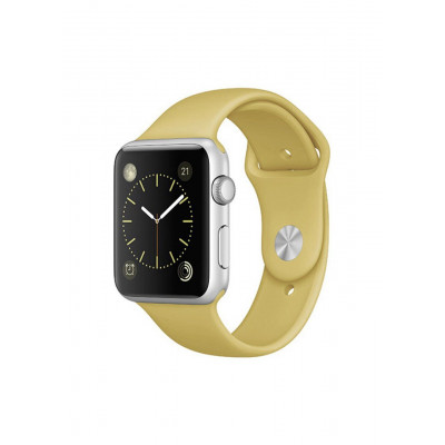 Ремінець Sport Band для Apple Watch 38/40mm силіконовий size(s) ARM Series 5 4 3 2 1 Golden