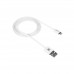 Кабель Canyon USB - Lightning 1м White (CNE-CFI1W)