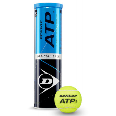 Тенісні м'ячі Dunlop ATP Official 4 ball (9507)