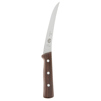 Ніж кухонний обвалочний Вузький гнучкий вигнутий Victorinox Boning Knife Wood 150 мм (5.6616.15)