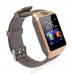 Розумний годинник Smart Watch DZ09 з крокоміром Brown (sw012-hbr)