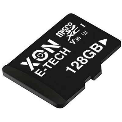 Карта пам'яті XON microSDXC 128GB Class 30 V30 UHS-II/U3 + SD adapter (MCSX3128BA)