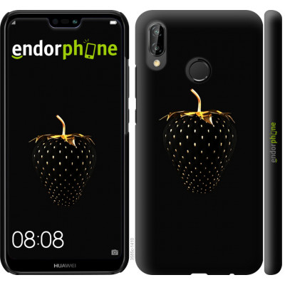 Пластиковий чохол Endorphone на Huawei P20 Lite Чорна полуниця (3585m-1410-26985)