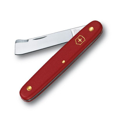 Швейцарський ніж Victorinox садовий 100 мм 2 функції Червоний (3.9020)