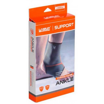 Фіксатор щиколотки LiveUp Ankle Support S/M Grey (LS5634-SM)