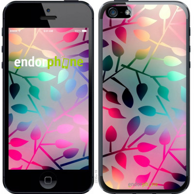 Пластиковий чохол Endorphone на iPhone 5s Листя (2235t-21-26985)