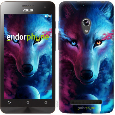 Пластиковий чохол Endorphone на Asus Zenfone 5 Арт-вовк (3999c-81-26985)