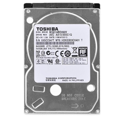 Накопичувач HDD 2.5" SATA 500GB Toshiba 5400rpm 8MB (MQ01ABD050V) - Refubrished