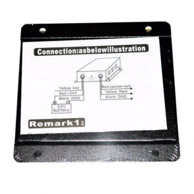 Інвертор автомобільний перетворювач напруги UKC DC/DC 24v-12v 20A GS-D20A (005960)