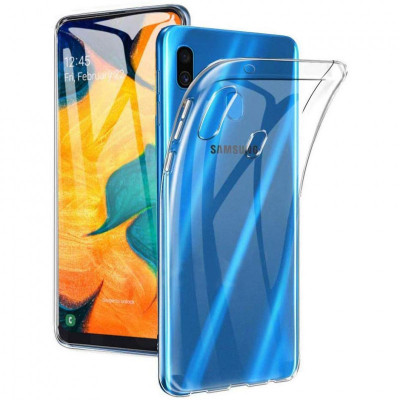 TPU чохол Epic Transparent 1,0mm для Samsung Galaxy A20/A30 Безбарвний (771098)