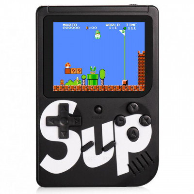 Ігрова приставка SUP Retro FC Game Box 400 в 1 Чорний (R0554)