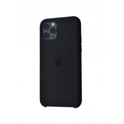 Чохол силіконовий soft-touch ARM Silicone Case для iPhone 11 Pro Max Black