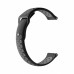 Ремінець BeWatch для смарт-годинника Samsung Galaxy Watch 42 мм Black/Gray (1010114.2)