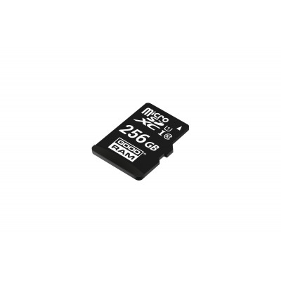 Карта пам'яті MicroSDXC 256GB UHS-I Class 10 Goodram + SD-adapter (M1AA-2560R12)