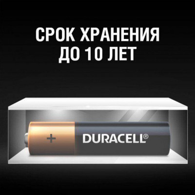 Лужні батарейки Duracell AAA (LR03) MN2400 Basic 2 шт