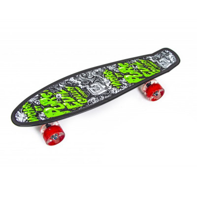 Пенніборд Penny Board Print Pure Evil Різнокольоровий (715412466)