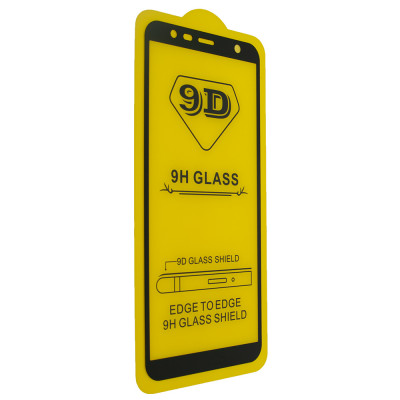 Захисне скло 9D Glass 0.20 mm Full Glue Samsung Galaxy J4+ 2018 J415 Black (00005848)