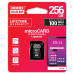 Карта пам'яті MicroSDXC 256GB UHS-I Class 10 Goodram + SD-adapter (M1AA-2560R12)