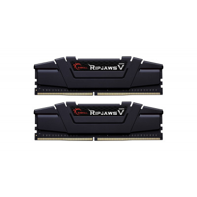 Оперативна пам'ять DDR4 16GB 2х8GB/3200 G. Skill Ripjaws V Black (F4-3200C16D-16GVKB)