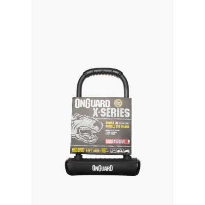 Велозамок Onguard U-lock 8003х Pitbull STD 115x230 Чорний