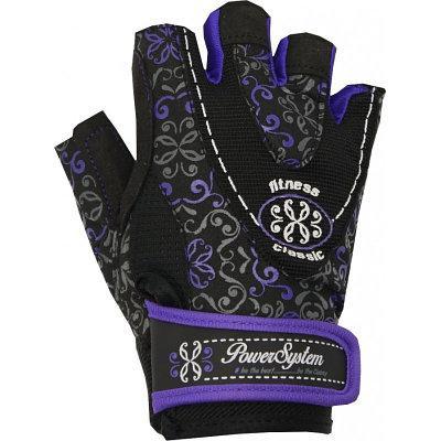 Рукавички для фітнесу та важкої атлетики Power System Classy PS-2910 XS Black-Purple