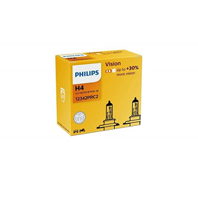 Автолампа PHILIPS 12342PRC2 H4 60/55W 12V P43t Premium 2pcs.