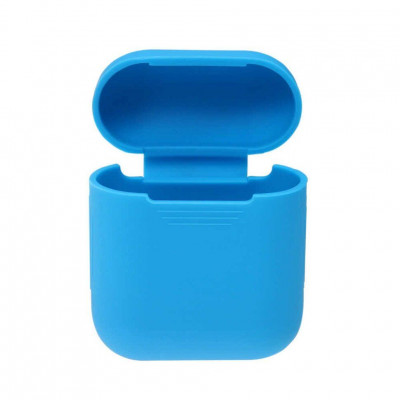 Силіконовий чохол для Airpods 1/2 ARM тонкий Blue (4652blue)