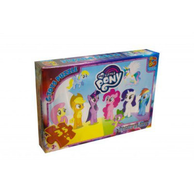 Пазли G-Toys "My little Pony: персонажі", 35 елементів