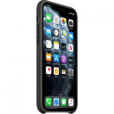 Чохол силіконовий soft-touch ARM Silicone Case для iPhone 11 Pro Max Black