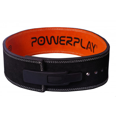 Пояс для важкої атлетики PowerPlay 5175 L Чорно-оранжевий (PP_5175_L_Black)