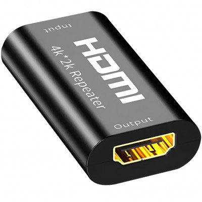 HDMI репітер підсилювач 4K відеосигналу до 40 метрів Addap HRE-01 | Автономний HDMI-HDMI подовжувач 4K / 1080P