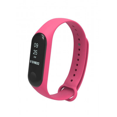 Ремінець для Xiaomi Mi Band 3/4 силіконовий Pink