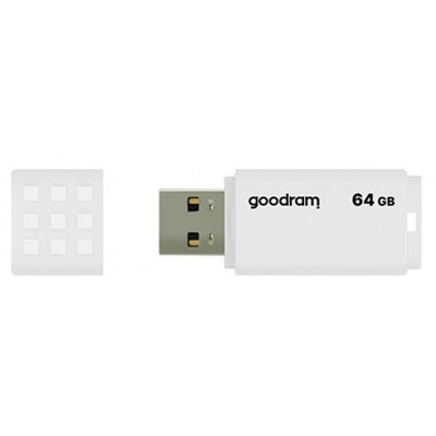 Flash Drive Goodram UME2 64 GB (UME2-0640W0R11) White (6521594)