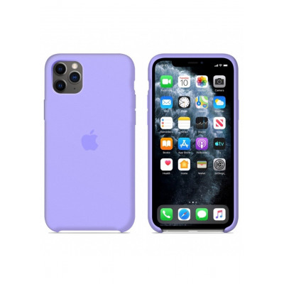 Чохол силіконовий soft-touch ARM Silicone Case для iPhone 11 Pro Max Pale Purple