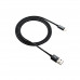 Кабель Canyon USB - Lightning 8-pin 1м Black (CNE-CFI3B)