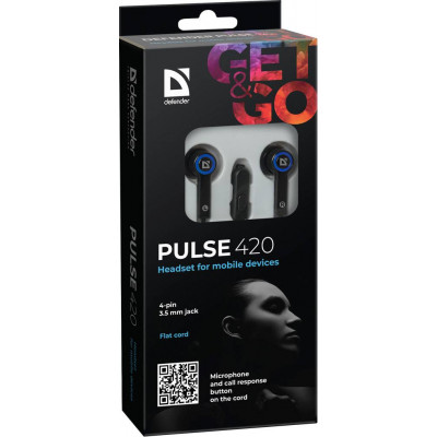 Гарнітура Defender Pulse 420 Blue (63423) (6217086)