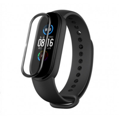 Захисна плівка Xiaomi Mi Band 6 повне покриття щільна з рамкою Сlear BeWatch (1039905)