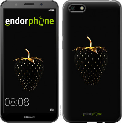 Пластиковий чохол Endorphone на Huawei Y5 2018 Чорна полуниця (3585t-1500-26985)