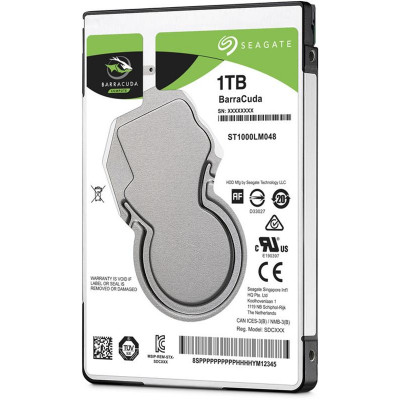 Накопичувач HDD 2.5" SATA 1.0TB Seagate BarraCuda 5400rpm 128MB (ST1000LM048)